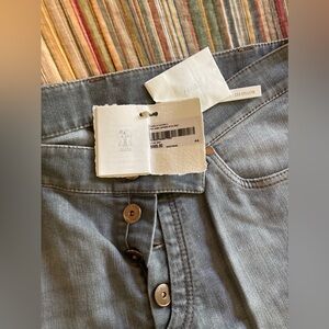 Brunello Cucinelli women’s Boyish cotton jeans